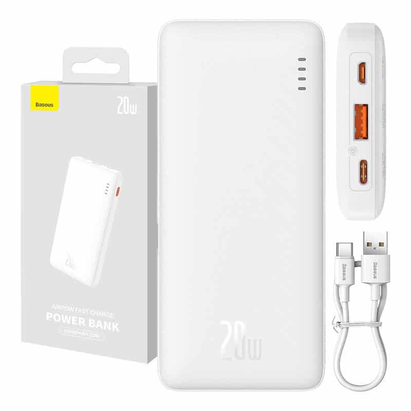 Baseus Airpow 10000mAh 20W Powebank (λευκό) - Image 10
