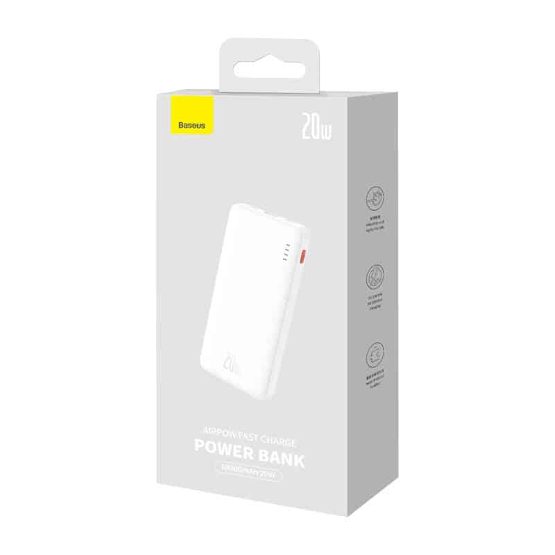 Baseus Airpow 10000mAh 20W Powebank (λευκό) - Image 8
