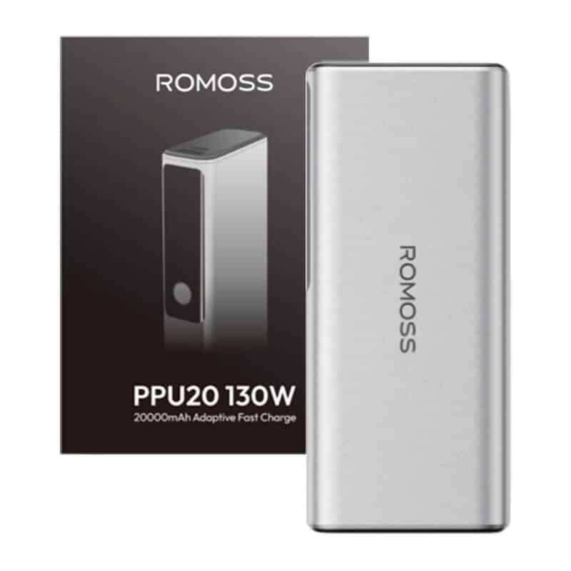 Romoss PPU20 20000mAh 130W Powebank (ασημί) - Image 2