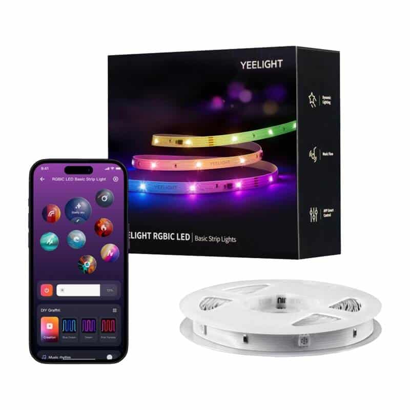 Yeelight LED RGBIC λωρίδα φωτός 6m - Image 4