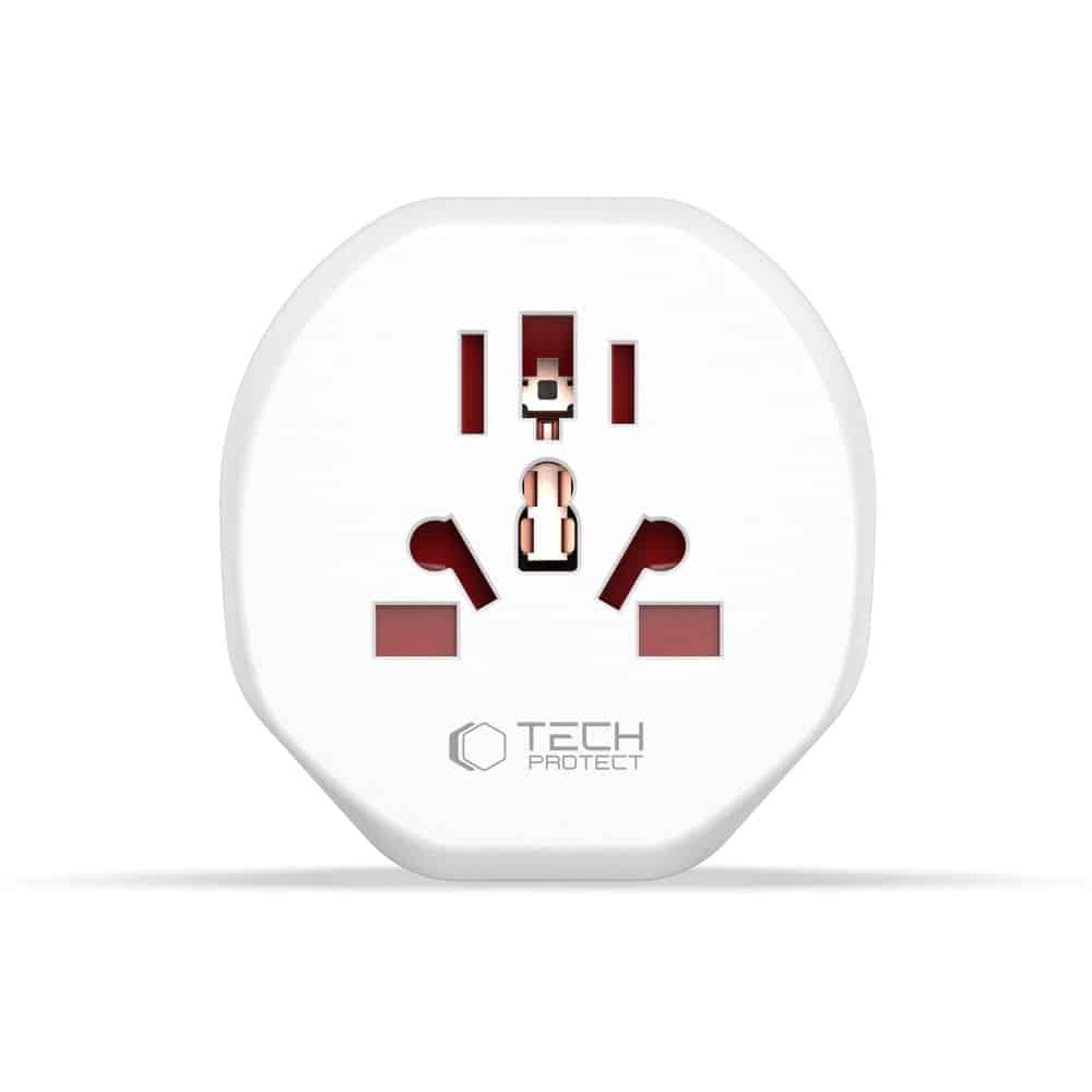 Tech-Protect universal προσαρμογέας ταξιδιού από ΕΕ λευκός - Image 4