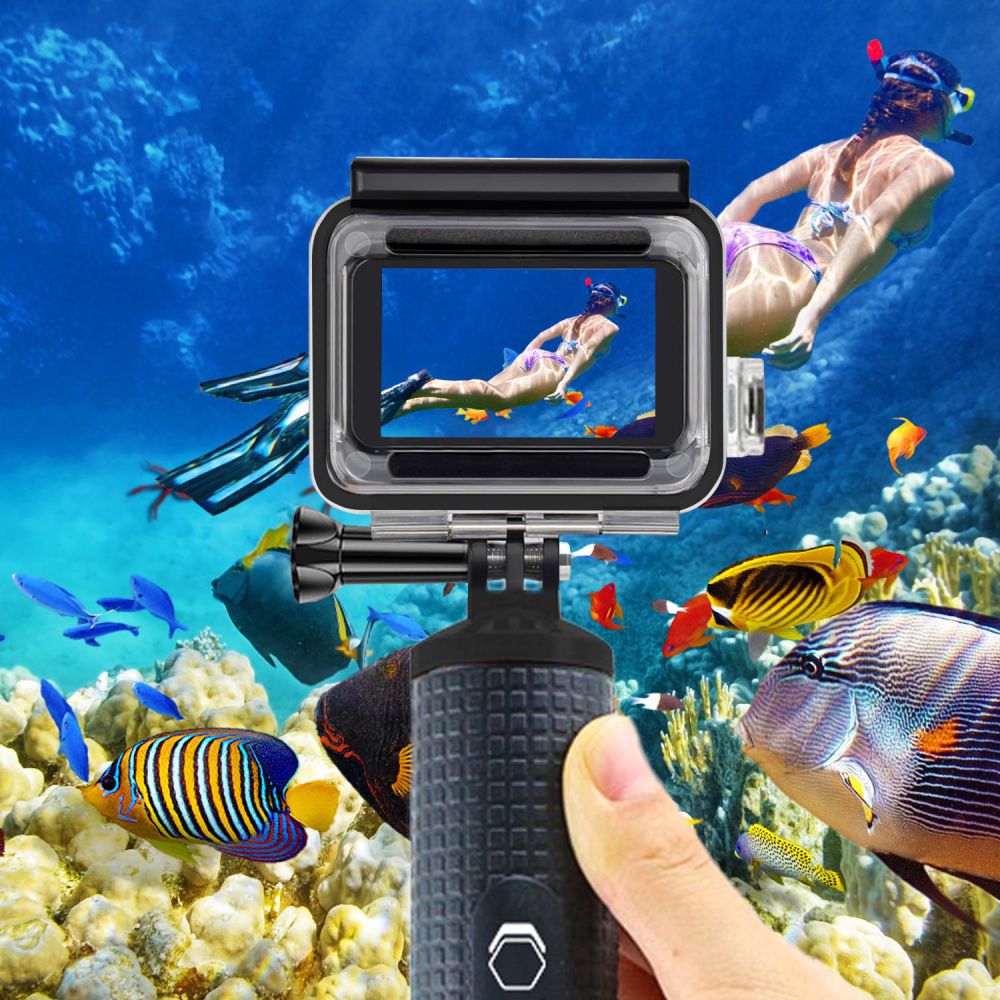 Tech-Protect αδιάβροχη θήκη GoPro Hero 5 / 6 / 7 διαφανής - Image 4