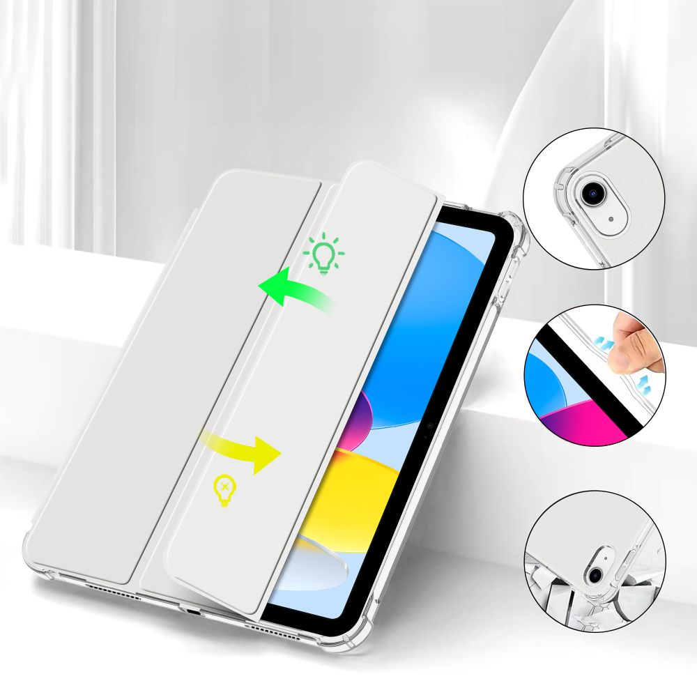 Tech-Protect SC Pen Hybrid iPad 10.9” 10 / 2022 / 11” 11 / 2025 κρυστάλλινο ασημί - Image 5