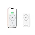 Tech-Protect PB24 Lifemag Qi2 Magsafe Power Bank 10000mAh λευκό - Image 5