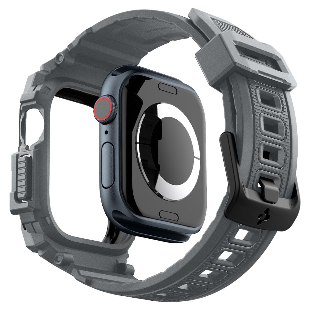 Spigen Rugged Armor "Pro" Apple Watch 10 (46 mm) σκούρο γκρι - Image 8