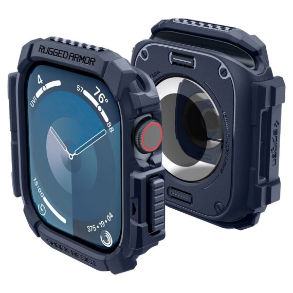 Spigen Rugged Armor Apple Watch 10 (46 mm) μπλε ναυτικού