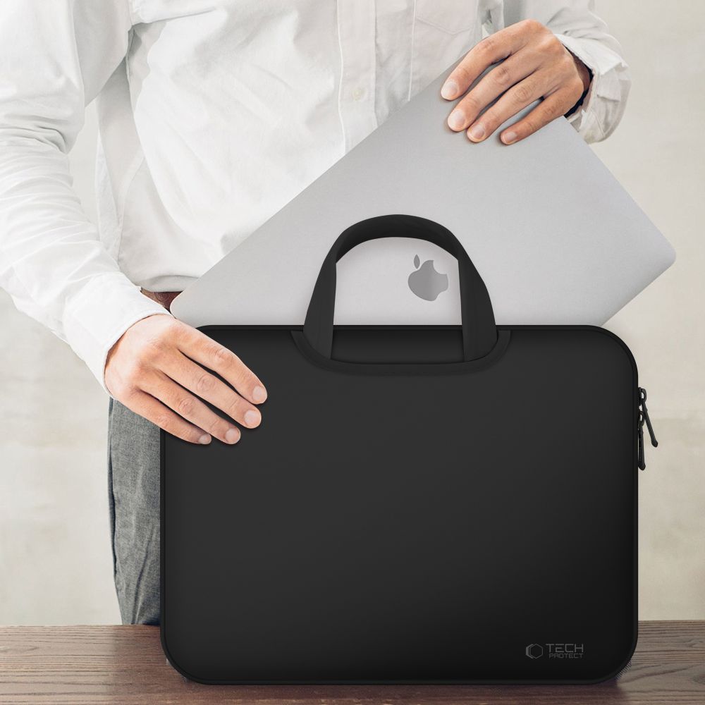 Tech-Protect τσάντα νεοπρέν για λάπτοπ 13-14 μαύρη - Image 7