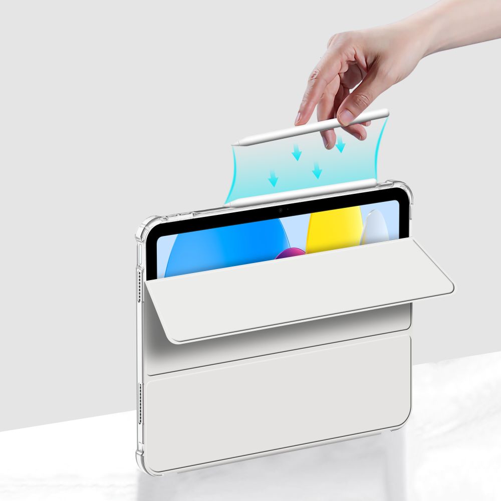 Tech-Protect SC Pen Hybrid iPad 10.9” 10 / 2022 / 11” 11 / 2025 κρυστάλλινο ασημί - Image 7