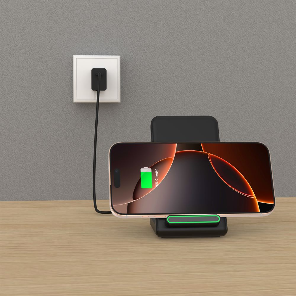 Tech-Protect ασύρματος φορτιστής QI15W-A40 μαύρος - Image 8