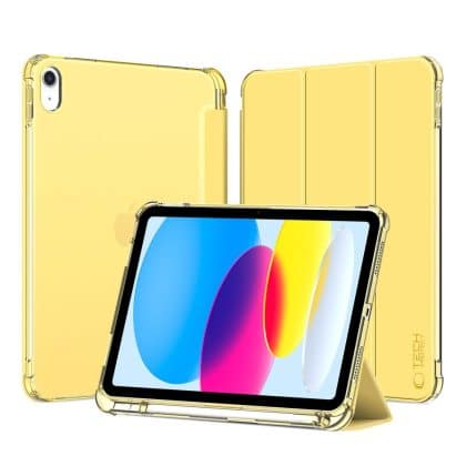 Tech-Protect SC Pen Hybrid iPad 10.9” 10 / 2022 / 11” 11 / 2025 κρυστάλλινο κίτρινο