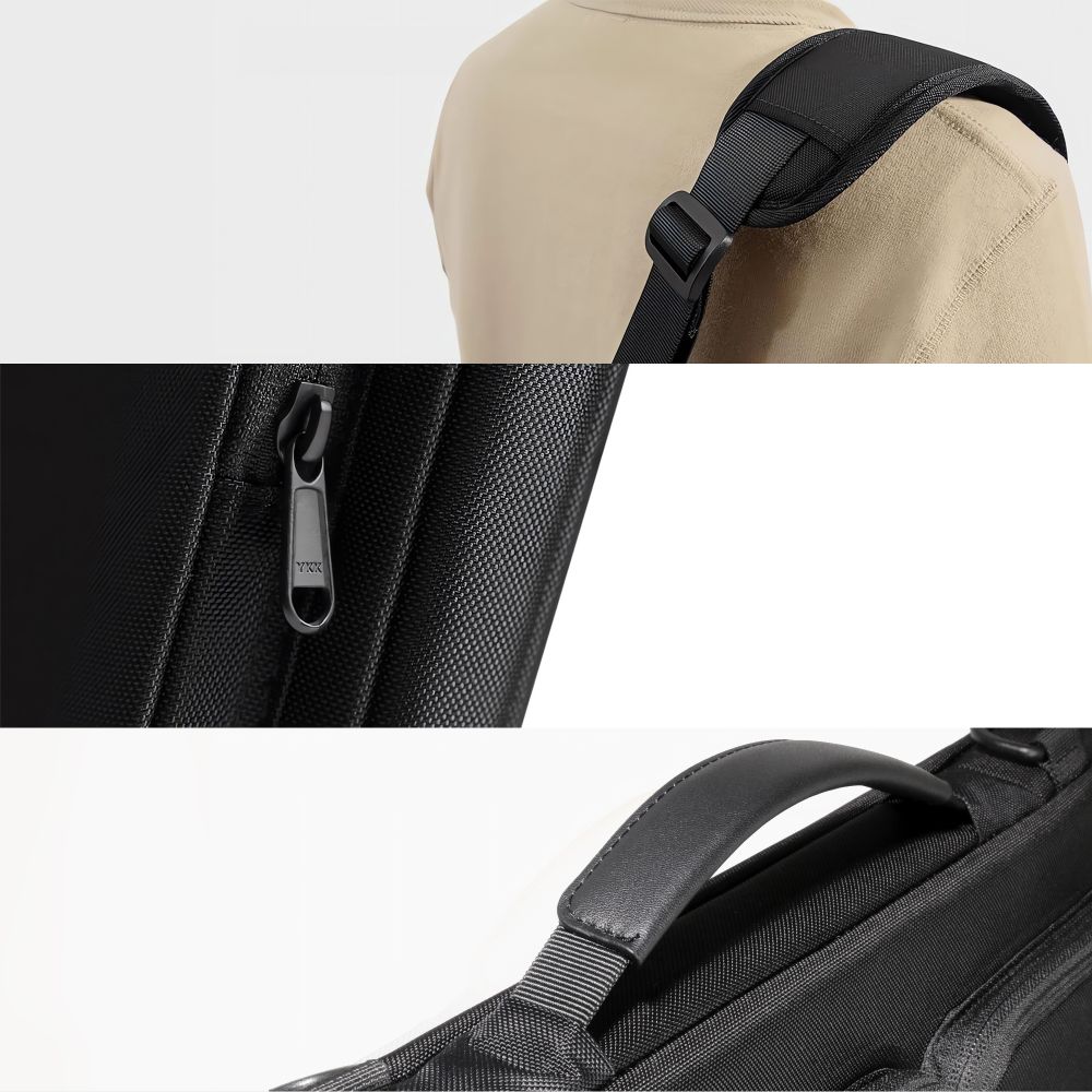 Tech-Protect τσάντα Defender για λάπτοπ 13-14 μαύρη - Image 8