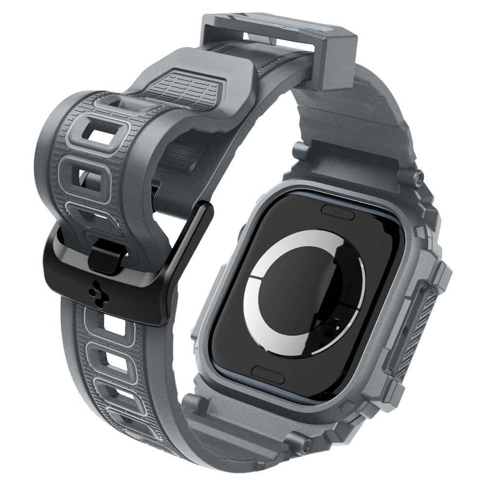 Spigen Rugged Armor "Pro" Apple Watch 10 (46 mm) σκούρο γκρι - Image 10