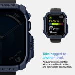 Spigen Rugged Armor Apple Watch 10 (46 mm) μπλε ναυτικού - Image 9