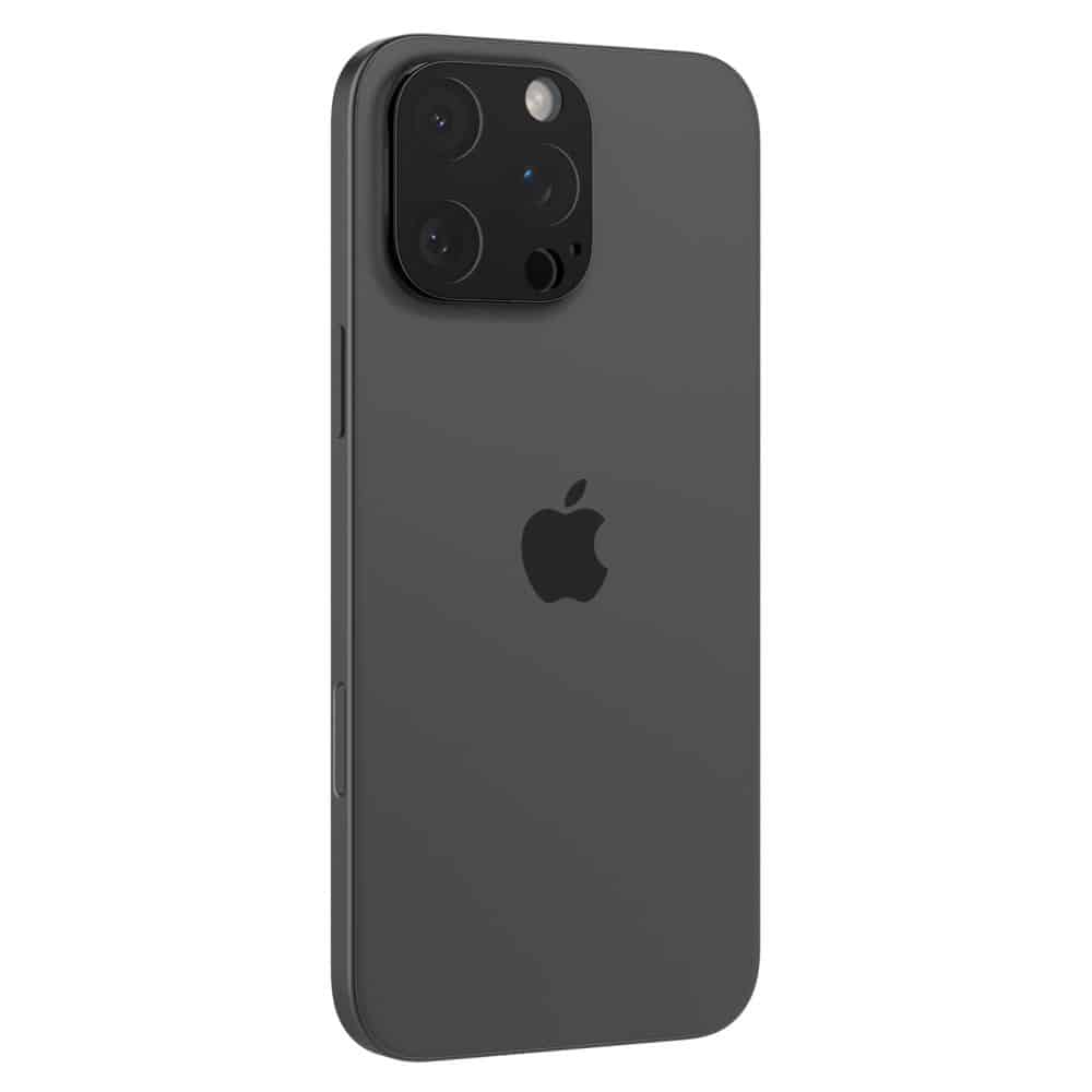Spigen Camera film για iPhone 14 Pro / Pro Max / 15 Pro / Pro Max / 16 Pro / Pro Max (σετ 2) - Glas.tR Optik - Μαύρο - Image 2