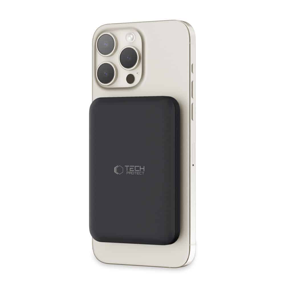 Tech-Protect PB10 Lifemag Magsafe power bank 5000mah μαύρο - Image 2
