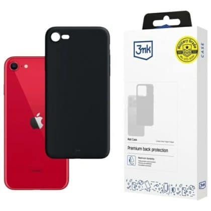 3MK Matt Case - θήκη για Apple iPhone SE (2020) - Μαύρο