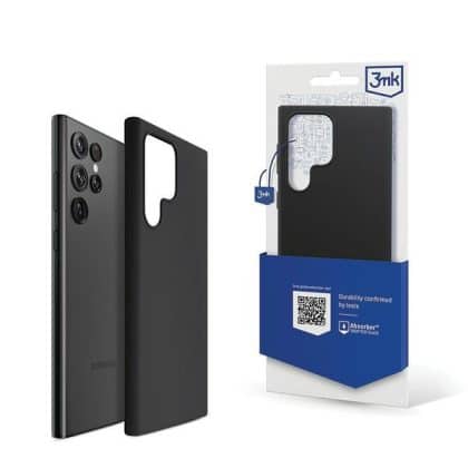 3MK Silicone Case - θήκη για Samsung Galaxy S24 Ultra - Μαύρο