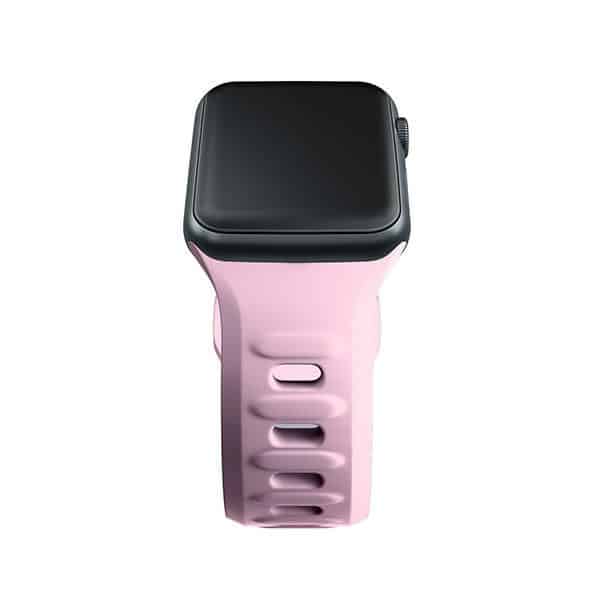 3MK Silicone Watch Strap - θήκη για Apple Watch 42mm (1st gen) / 44mm 45mm 49mm - Ροζ - Image 12