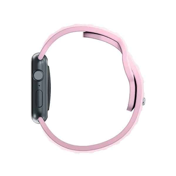 3MK Silicone Watch Strap - θήκη για Apple Watch 42mm (1st gen) / 44mm 45mm 49mm - Ροζ - Image 2
