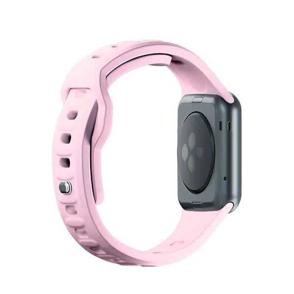 3MK Silicone Watch Strap - θήκη για Apple Watch 42mm (1st gen) / 44mm 45mm 49mm - Ροζ - Image 4