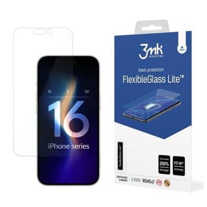 3MK FlexibleGlass Lite iPhone 16 Plus 6.7" Υβριδικό Γυαλί Lite