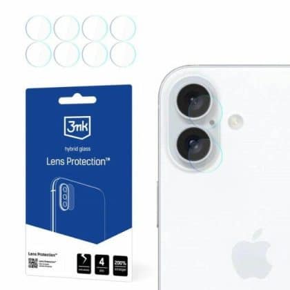 3MK Lens Protect iPhone 16 Plus 6.7" προστασία φακού κάμερας 4τμχ