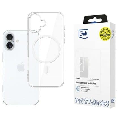 3MK Clear MagCase - θήκη για Apple iPhone 16 Plus - Διάφανο