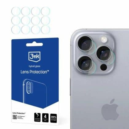 3MK Lens Protect iPhone 16 Pro 6.3" προστασία φακού κάμερας 4 τεμάχια