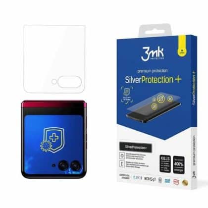 3MK SilverProtect+ Motorola Razr 50 Ultra (front) Αντιμικροβιακή μεμβράνη τοποθετημένη σε υγρή κατάσταση