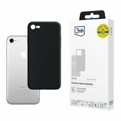 3MK Matt Case - θήκη για Apple iPhone 7 / 8 - Μαύρο