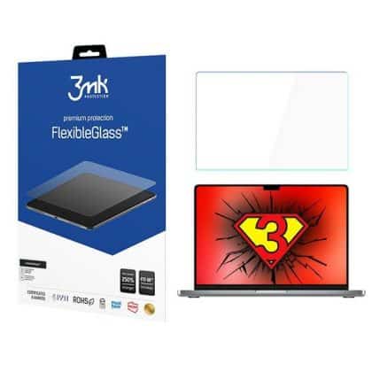 3MK FlexibleGlass Apple MacBook Pro 14" M1/M2/M3 έως 15" Υβριδικό γυαλί
