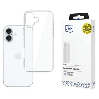 3MK Clear Case - θήκη για Apple iPhone 16 - Διάφανο