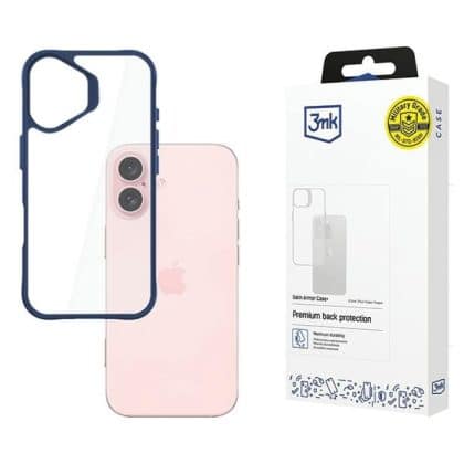 3MK SatinArmor+ - θήκη για Apple iPhone 16 - Μπλε