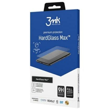 3MK HardGlass Max Sam S24 FE S721, γυαλί πλήρους οθόνης μαύρο