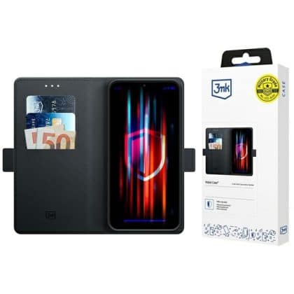 3MK Wallet Case - θήκη για Samsung Galaxy S24 FE - Μαύρο