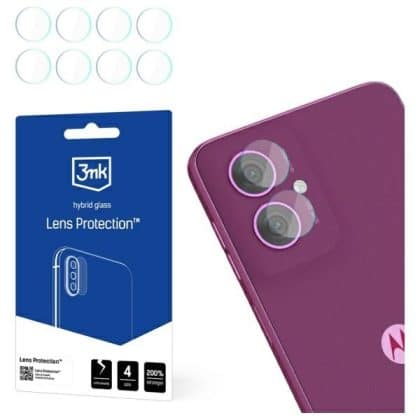 3MK Lens Protect Motorola Moto G55 5G προστασία φακού κάμερας 4 τεμ.