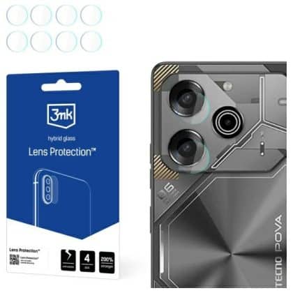 3MK Lens Protect Tecno Pova 6 Neo προστασία φακού κάμερας 4 τεμ.