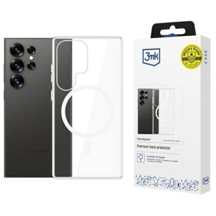 3MK Clear MagCase - θήκη για Samsung Galaxy S25 Ultra - Διάφανο