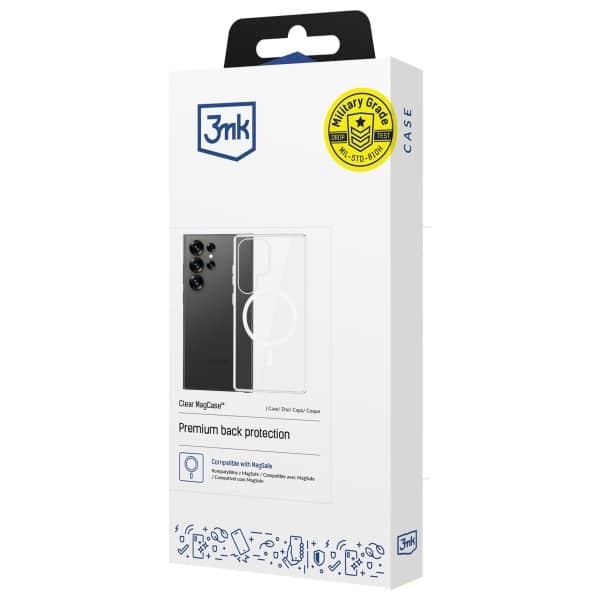 3MK Clear MagCase - θήκη για Samsung Galaxy S25 Ultra - Διάφανο - Image 3