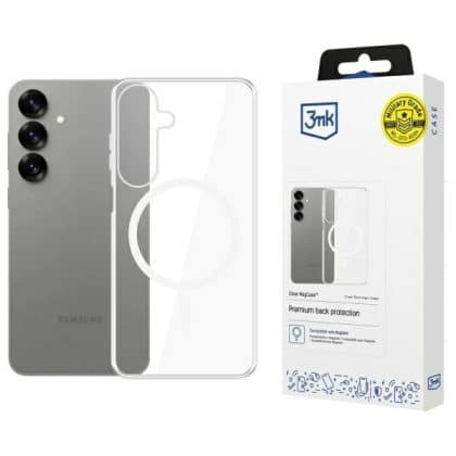 3MK Clear MagCase - θήκη για Samsung Galaxy S25+ - Διάφανο