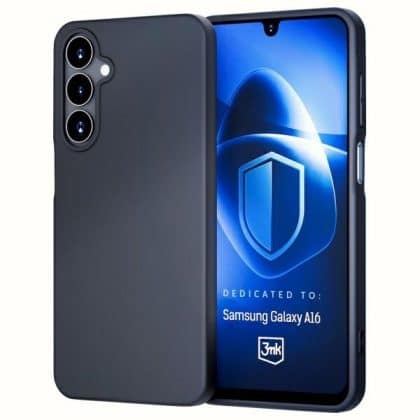 3MK Matt Case - θήκη για Samsung Galaxy A16 - Μαύρο