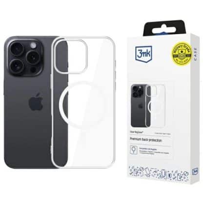 3MK Clear MagCase - θήκη για Apple iPhone 16 Pro - Διάφανο