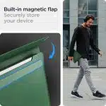 Spigen Laptop Θήκη 13-14" - Jeju Green - Image 7