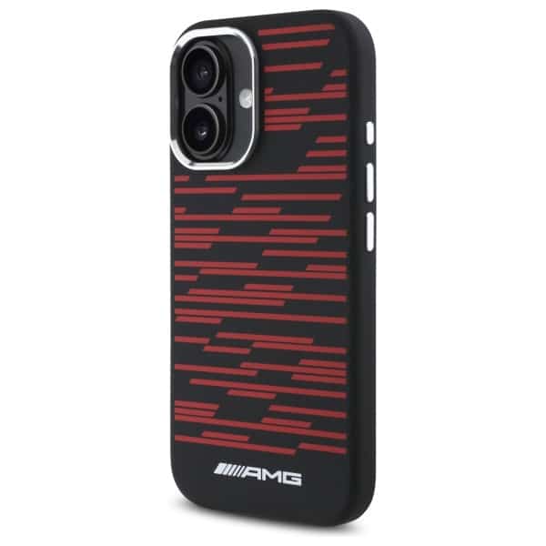 Mercedes Silicone Graphics MagSafe - θήκη για Apple iPhone 16 - Μαύρο - Image 2