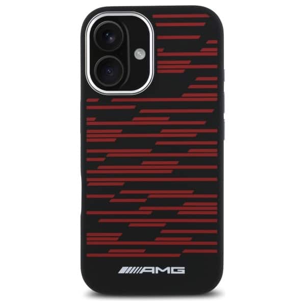 Mercedes Silicone Graphics MagSafe - θήκη για Apple iPhone 16 - Μαύρο - Image 3