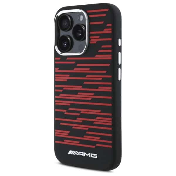 AMG Silicone Graphics MagSafe - θήκη για Apple iPhone 16 Pro - Μαύρο - Image 2