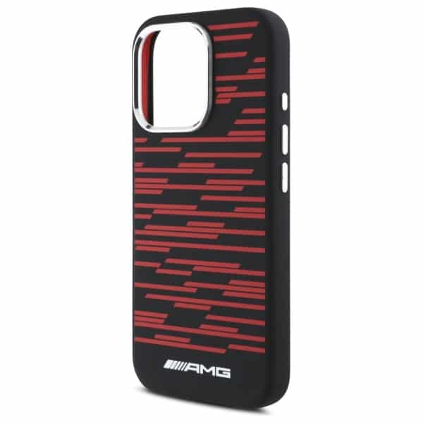 AMG Silicone Graphics MagSafe - θήκη για Apple iPhone 16 Pro - Μαύρο - Image 6