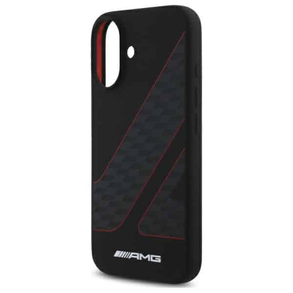 Mercedes Checkered Flag Pattern MagSafe - θήκη για Apple iPhone 16 - Μαύρο - Image 6