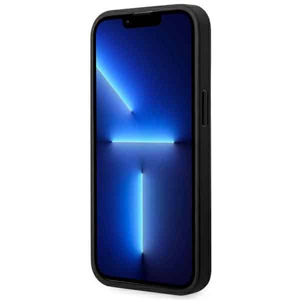 BMW Leather Carbon - θήκη για Apple iPhone 14 Pro - Μαύρο - Image 5