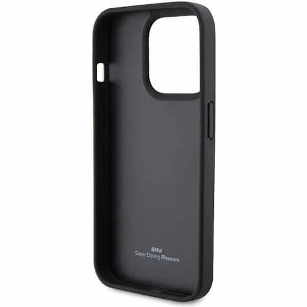 BMW Leather Quilted - θήκη για Apple iPhone 15 Pro Max - Μαύρο - Image 7